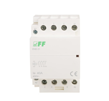 F&F Stycznik 230 V  modułowy, elektromagnetyczny ST40-31