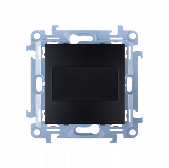 Kontakt Simon 10 cps.01/49 zaślepka do ramki czarny mat