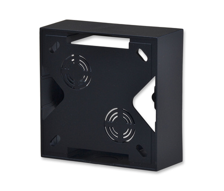 OSPEL ARIA PNP-1U/33 puszka instalacyjna pojedyncza czarna