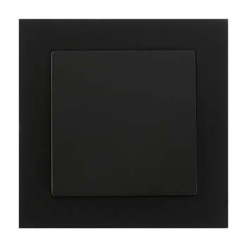 Przycisk dzwonek p/t Malta, 10A, 250V, WP-6/7M, czarny mat