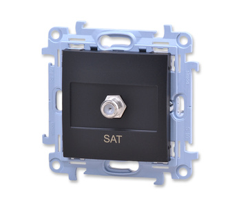 Kontakt Simon 10 casf1.01/49 Gniazdo antenowe typu "F" pojedyncze