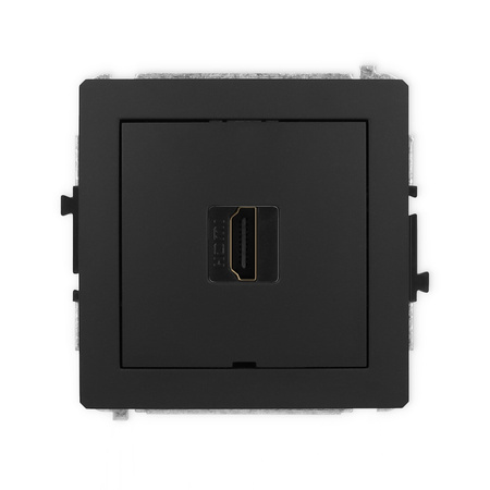 KARLIK DECO 12DHDMIBO-5 Mechanizm gniazda pojedynczego HDMI 2.1, 8K, bez pola opisowego