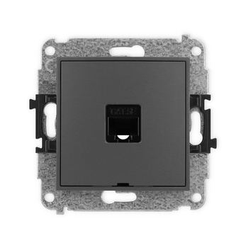 KARLIK ICON 28IGKBO-1  Gniazdo komputerowe pojedyńcze  1xRJ45