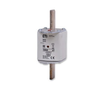 ETI NH3C gG 100A/500V Wkładka topikowa zwłoczna 100A 004186214