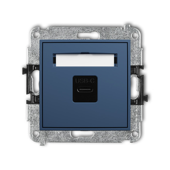 KARLIK MINI 64MGUSB-7 Mechanizm gniazda pojedynczego 1xUSB C-C