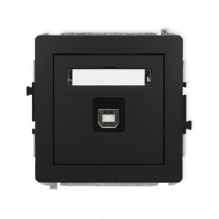KARLIK DECO 12DGUSB-3 Gniazdo pojedyńcze USB A-B 2.0
