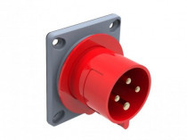 F-ELEKTRO Wtyk siłowy tablicowy odbiornikowy 32A 4p IP44/FE/ F7.0101