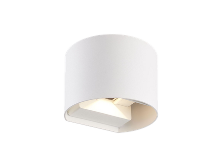 LED line LITE Kinkiet zewnętrzny LED 2x3W 3000K IP54 biały CILINDER