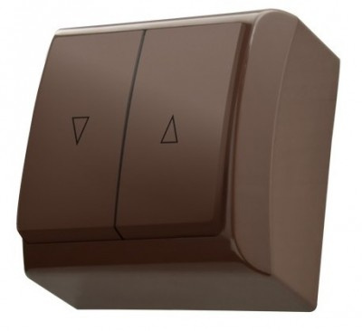 Ospel bis Łącznik żaluzjowy natynkowy brąz ŁN-7B/24