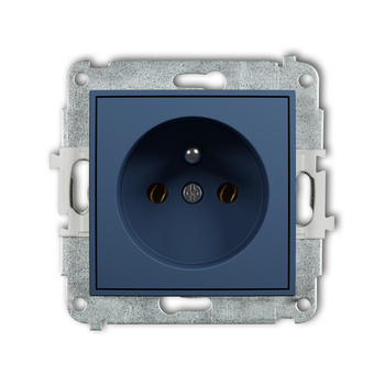 KARLIK ICON 64IGP-1z Mechanizm gniazda pojedynczego z uziemieniem 2P+Z (bez przesłon torów prądowych)