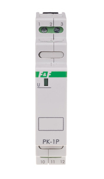 F&F Przekaźnik elektromagnetyczny na szynę PK-1P 24 V