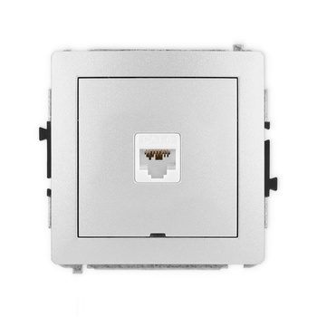 KARLIK DECO 7DGKBO-7  Gniazdo komputerowe pojedyńcze  1xRJ45