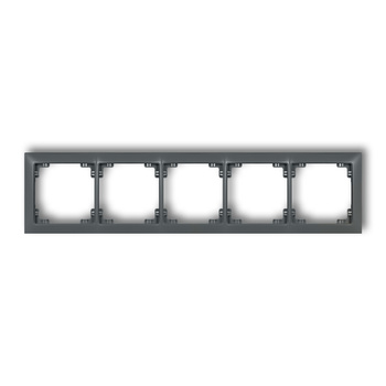 KARLIK DECO 28DRSO-5 Ramka uniwersalna pięciokrotna z tworzywa DECO Soft