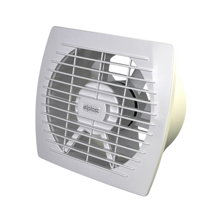 Wentylator domowy Eol 150HT czujnik wilgotności z opóźnieniem czasowym, fi 150 mm, kolor biały