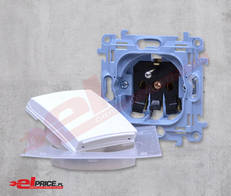 Kontakt simon 10 cgz1bc.01/11 gniazdo wtyczkowe z uszczelka ip44