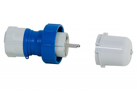 F-ELEKTRO F6.0064  Wtyczka przenośna 16A 250V IP67