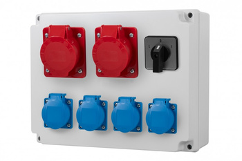 F-ELEKTRO F3.0358 Rozdzielnica R-310 2x32/5, 4x230V, L/P(32A)