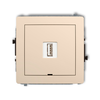 KARLIK DECO 1DCUSBBO-1 Ładowarka USB pojedyńcza USB A