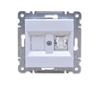 Hager lumina wl2210 gniazdo komputerowe RJ45 KAT.5e