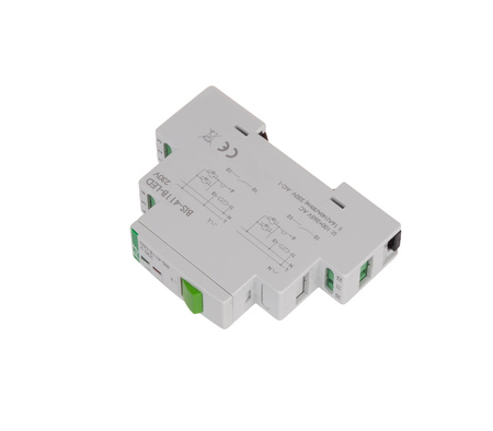 F&F Przekaźnik bistabilny BIS-411B-LED 230 V na szynę 35 mm