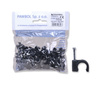 PAWBOL  H.7004C Uchwyt kablowy FLOP FI6 100szt czarny