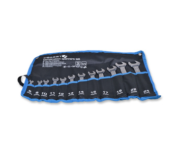 HOGERT HT1W492-1 Zestaw kluczy płasko-oczkowych 12 szt.