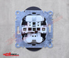 Hager lumina wl1343 gniazdo podwónje z/u przesłona