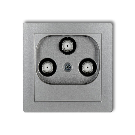 KARLIK DECO 7DGMV  Gniazdo multimedialne 3F DATA (Vectra)