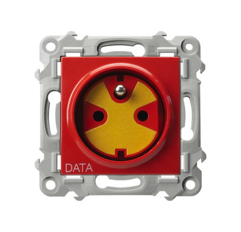 OSPEL SZAFIR GP-1ZZK/m/00 Gniazdo z uziemieniem DATA z kluczem