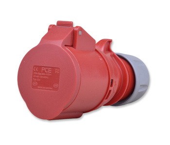 PCE Gniazdo przenośne 32A 4P 400V 6h IP44 224-6