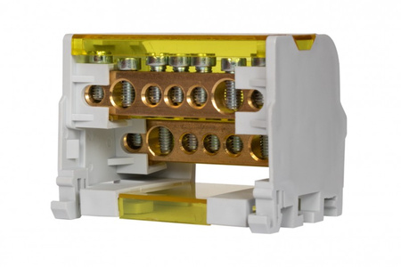 F-ELEKTRO Blok rozdzielczy dwubiegowy 100A 2x7 F2.0161