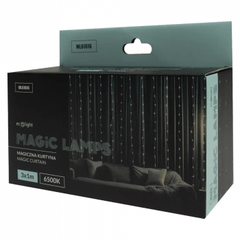 PLASTROL Kurtyna T-01088 Magiczna kurtyna 200 led 6500K 3mx1m DC5V