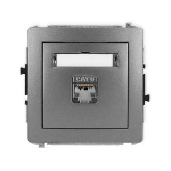 KARLIK DECO 11DGK-5  Gniazdo komputerowe pojedyńcze  1xRJ45