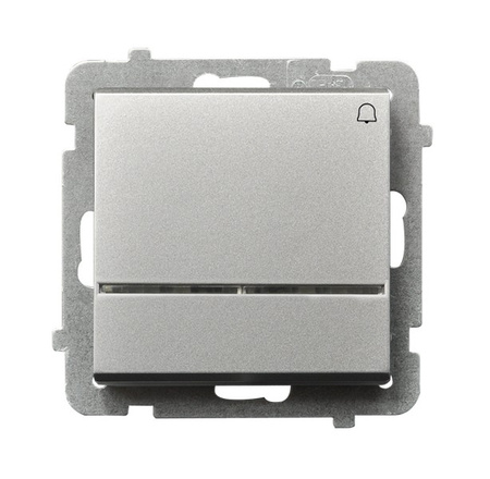 OSPEL SONATA ŁP-6RS/m/38 Łącznik zwierny "dzwonek" z podświetleniem