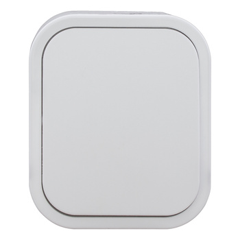 Przycisk n/t dzwonek B2, 10A, 250V, IP54, WNT-6/7B2, biały