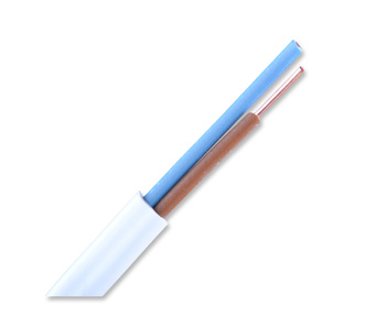 Przewód kabel YDYp 2x1,5 NKT instal płaski biały 172153011C0100 1m