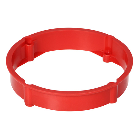 Pierścień dystansowy 12 mm do puszki ∅60, 3 sztuki, śrubki montażowe 6 sztuk