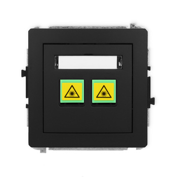 KARLIK DECO 12DGOP-2 Gniazdo światłowodowe optyczne podwójne