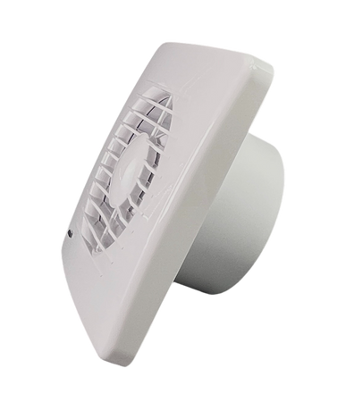 Wentylator domowy Aero DS100T kontrolka LED, wyłącznik czasowy, fi 100 mm, kolor biały