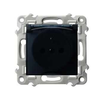 OSPEL SZAFIR GPH-1ZZ/m/33/d Gniazdo bryzgoszczelne z uziemieniem IP-44
