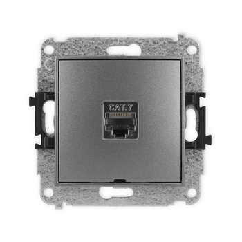 KARLIK ICON 11IGKBO-9  Gniazdo komputerowe pojedyńcze  1xRJ45