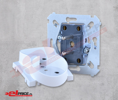 Simon 54 dgz2mz.01/11 gniazdo podwójne z bolcem