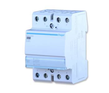 Hager esc440 stycznik modułowy 40a 4z 0r 230v ac