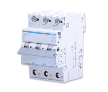 HAGER MBS316 Wyłącznik nadprądowy Icn=6000A 3P B 16A QuickConnect