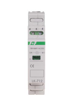 F&F Lampka sygnalizacyjna LK-712Y 10÷30 V AC/DC