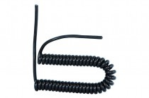 F-ELEKTRO Przewód spiralny 05VVH8-F 3x1mm2 - 3m - czarny F5.0039