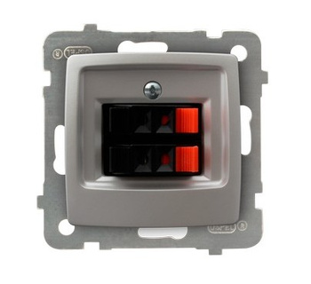 OSPEL KARO GG-2S/m/43 Gniazdo głośnikowe podwójne