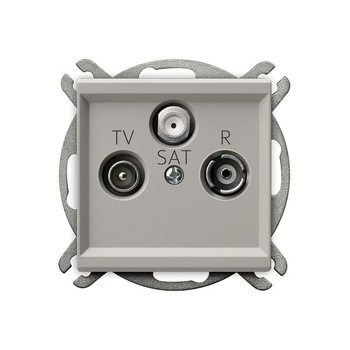 OSPEL SONATA GPA-RS/m/82 Gniazdo RTV-SAT końcowe kaszmir