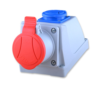 Elektromet gsc16/5 gniazdo stałe combi okablowane