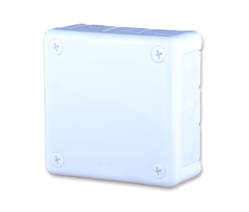 Puszka natynkowa hermetyczna ip55 98x98x42 "90" n/t ip55 12-wl